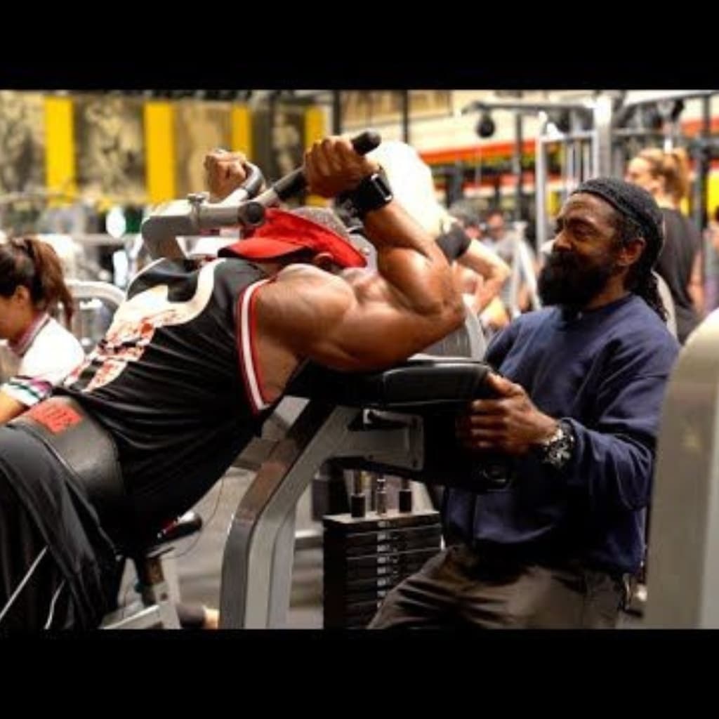 Charles Glass, The God Father of Bodybuilding, Training Dexter Jackson