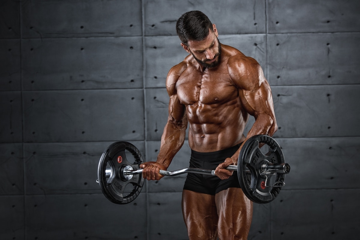 How to Perform the Wide-Grip Ez Bar Standing Barbell Curl