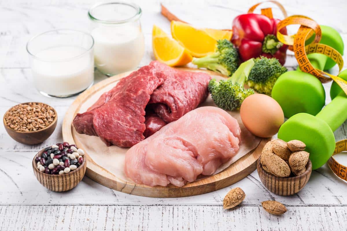 best muscle building diet
