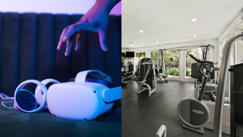 Supernatural VR fitness app interface
