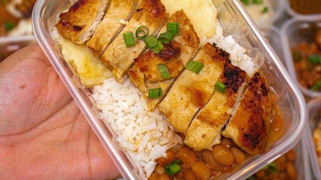How to Meal Prep With Budget High-Protein Foods? chicken, rice, and beans.